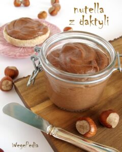 Fit nutella z daktyli - zdrowa, domowa, 3 składniki