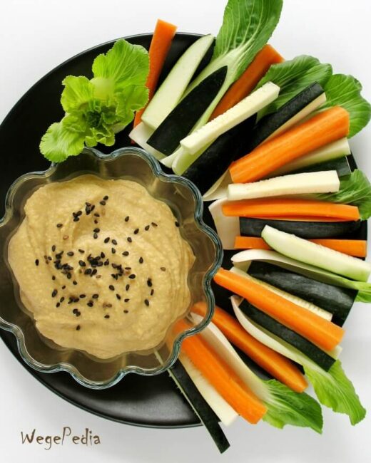 Domowy fit hummus bez tahini, szybki przepis