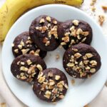 Wegańskie zdrowe ciastka czekoladowe fit z bananami – prosty przepis