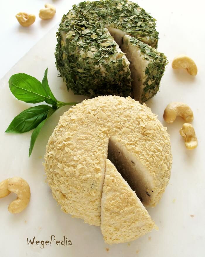 Wegański ser mozzarella z nerkowców, łatwy, bez agaru