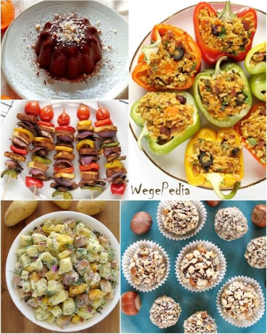 22 wegańskie dania na imprezę, fit przepisy