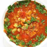 Harira – marokańska zupa z ciecierzycą i ziemniakami