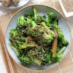 Brokuły z patelni po chińsku, fit przepis